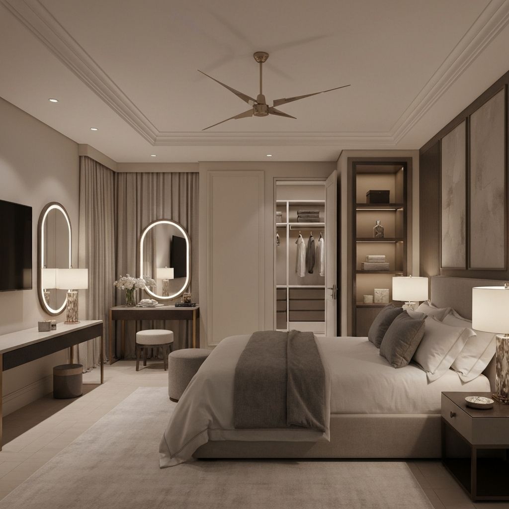 Complete bedroom interior design